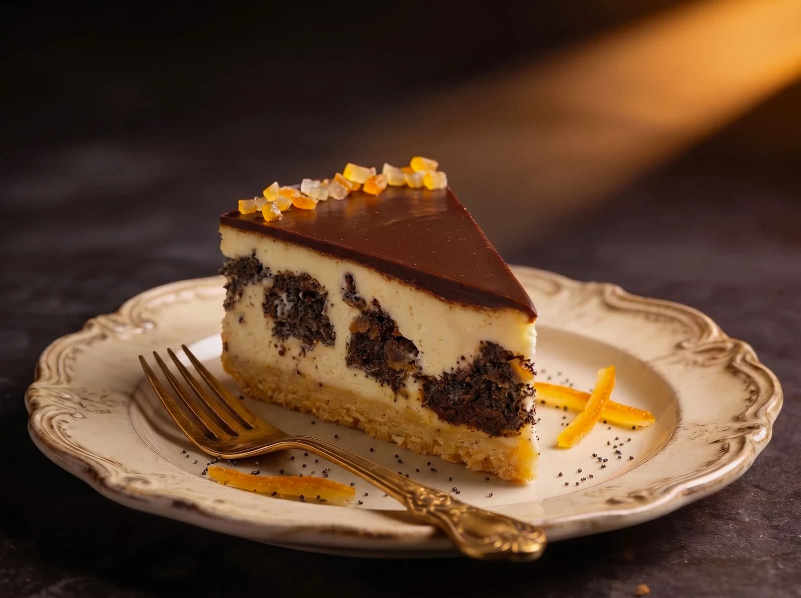 Poppy Seed Cheesecake