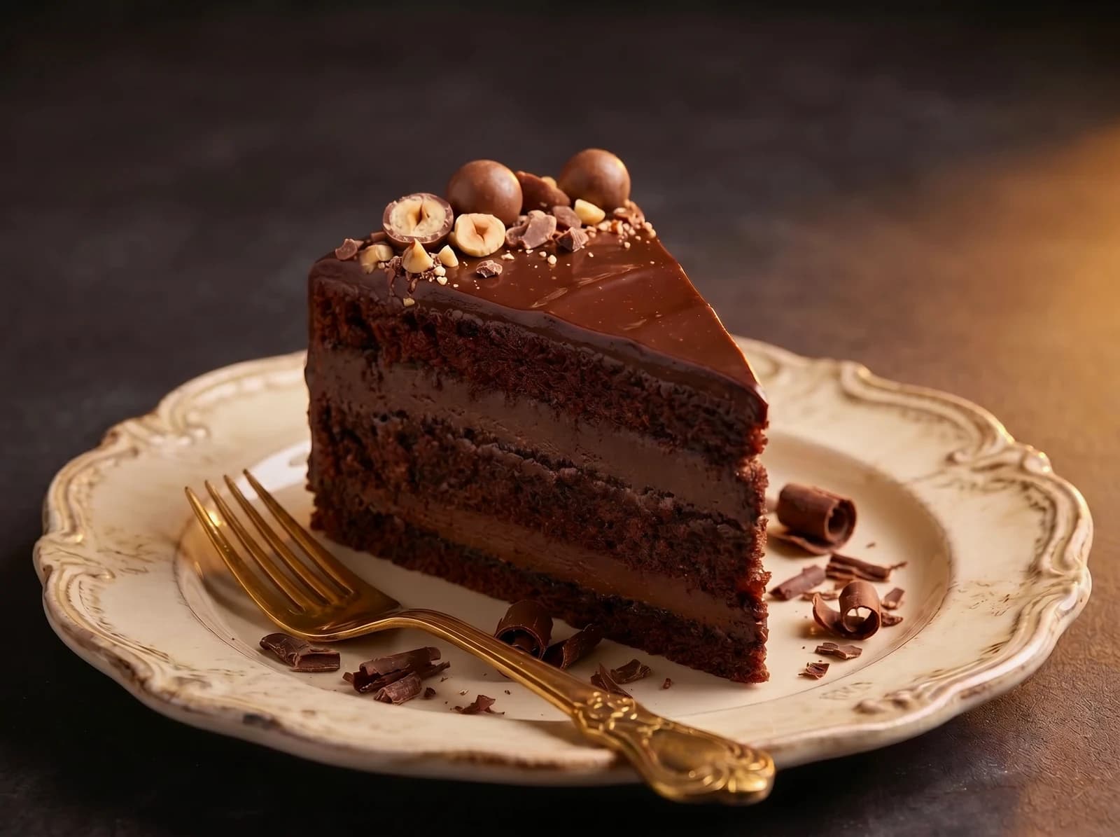 Triple Chocolate Cake