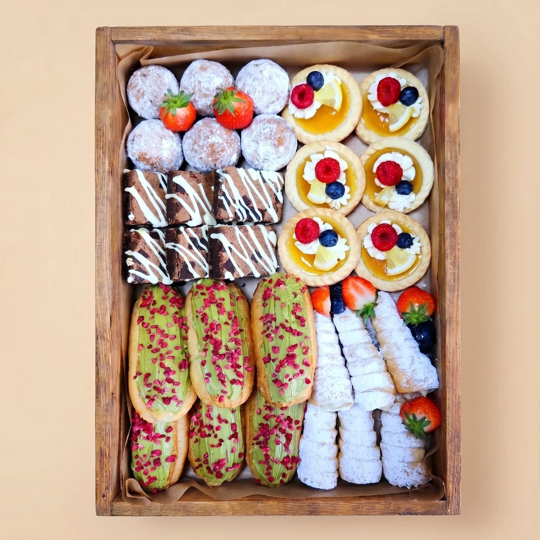 Assorted Pastry Party Box — Chic Bite